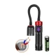 Lampa LED de lucru reincarcabila cu gat flexibil lumina reglabila magnetica acumulator 26650 si USB