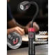 Lampa LED de lucru reincarcabila cu gat flexibil lumina reglabila magnetica acumulator 26650 si USB