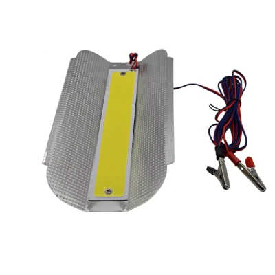 Proiector Led SMD 50W cu Reflector Aluminiu Cablu Clesti 12V CaiCai
