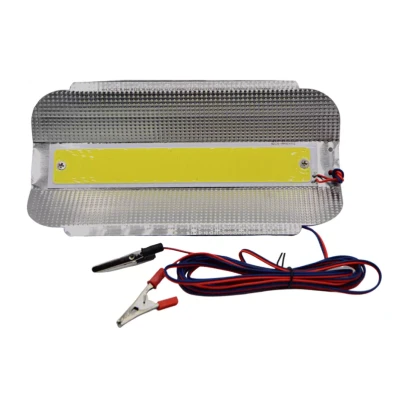 Proiector Led SMD 50W cu Reflector Aluminiu Cablu Clesti 12V CaiCai