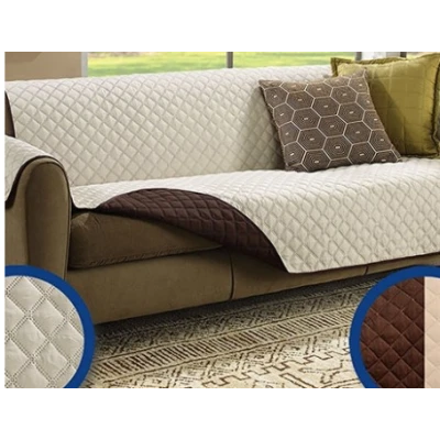 Husa dubla protectie canapea 2 persoane universala