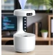 Umidificator si difuzor de aroma tehnologie Anti Gravity 600ml cu afisaj ora si lumina ambientala