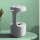 Umidificator si difuzor de aroma tehnologie Anti Gravity 600ml cu afisaj ora si lumina ambientala