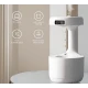 Umidificator si difuzor de aroma tehnologie Anti Gravity 600ml cu afisaj ora si lumina ambientala