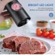 Rasnita electrica reincarcabila pentru sare piper diverse condimente USB indicator LED reglaj granulatie