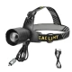 Lanterna frontala LED YM T102 cu zoom profesionala lumina alba/rosie si incarcare USB