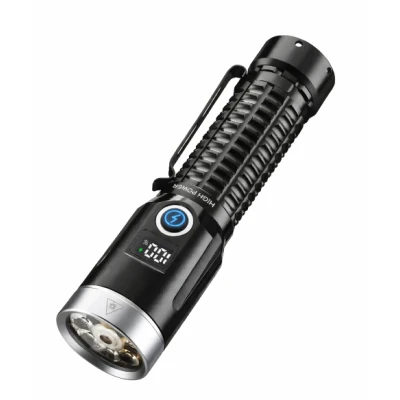 Lanterna LED YM F701 cu lumina verde raza de actiune 500m de 3000lm