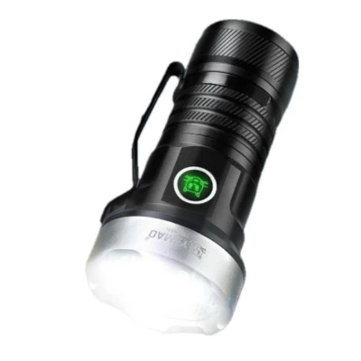 Lanterna tactica reincarcabila YM F963X lumina multicolora filtru UV IP55 raza 300M