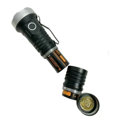 Lanterna tactica reincarcabila YM F963X lumina multicolora filtru UV IP55 raza 300M
