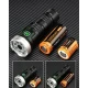 Lanterna tactica reincarcabila YM F963X lumina multicolora filtru UV IP55 raza 300M