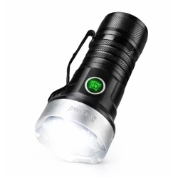 Lanterna tactica reincarcabila YM F963X lumina multicolora filtru UV IP55 raza 300M