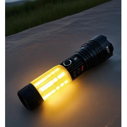 Lanterna tactica LED reincarcabila YM G780 de 5000mAh lumina COB la 360 grade