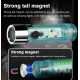 Mini Lanterna LED multifunctionala CB 023 cu design transparent si incarcare USB