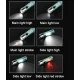 Mini Lanterna LED multifunctionala CB 023 cu design transparent si incarcare USB