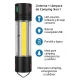 Lanterna de mana CB 801 TG LED 3 in 1 pentru camping urgente reincarcabila prin USB