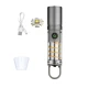 Lanterna LED portabila CB 936 TG telescopica 5 moduri incarcare USB si capac pentru lumina