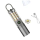 Lanterna LED portabila CB 936 TG telescopica 5 moduri incarcare USB si capac pentru lumina