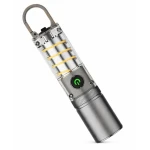 Lanterna LED portabila CB 936 TG telescopica 5 moduri incarcare USB si capac pentru lumina
