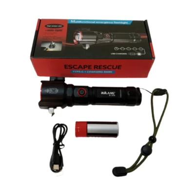 Lanterna de mana LED RL2210 COB acumulator 8800mAh zoom USB