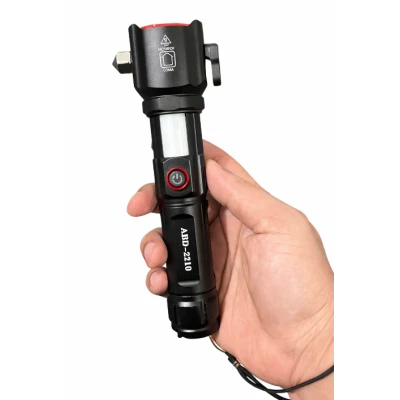 Lanterna de mana LED RL2210 COB acumulator 8800mAh zoom USB