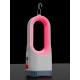 Lanterna de mana CB 2217 cu iluminare RGB incarcare USB si carlig