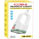 Lanterna de mana CB 2217 cu iluminare RGB incarcare USB si carlig