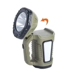 Lanterna de mana CB 5678 cu incarcare solara si COB lateral