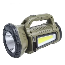 Lanterna de mana CB 5678 cu incarcare solara si COB lateral