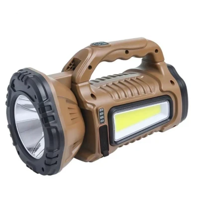 Lanterna de mana CB 5678 cu incarcare solara si COB lateral