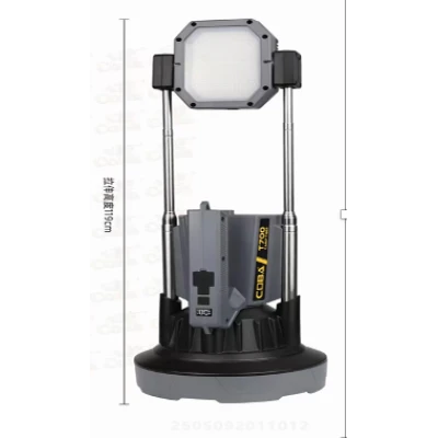 Lampa multifunctionala cu incarcare USB COBA T700 P90 si tija extindere 110cm
