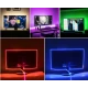 Kit Banda Led RGB Pentru Tv cu conectare USB lungime 5M telecomanda inclusa