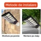 Lampa solara stradala LED 1000W cu 15 casete senzor miscare telecomanda IP67 YH25