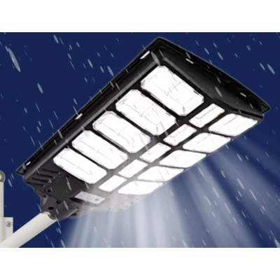 Lampa solara stradala LED 1000W cu 15 casete senzor miscare telecomanda IP67 YH25