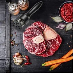 Aparat tip presa pentru fragezire carne