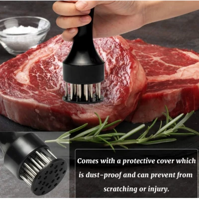 Aparat tip presa pentru fragezire carne