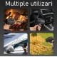 Suflanta aer portabila fara fir 48V cu 2 acumulatori NEAGRA