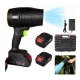 Suflanta aer portabila fara fir 48V cu 2 acumulatori NEAGRA