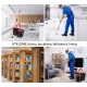 Set mop rotativ si galeata cu sistem de stoarcere maner reglabil din otel Inoxidabil cu 5 rezerve