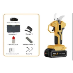Foarfeca electrica pentru gradinarit portabila profesionala cu 1 acumulator 48V