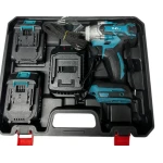 Trusa Pistol Impact 2 acumulatori 48V 4Ah Cuplu 350 Nm si accesorii albastru