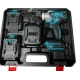 Trusa Pistol Impact 2 acumulatori 48V 4Ah Cuplu 350 Nm si accesorii albastru