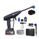 Aparat de spalat cu presiune portabil 300W de 70Bar tip 6 in 1 duza 1 baterie 1200mAh negru/albastru