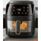 UB Friteuza fara ulei Air Fryer tip cuptor electric displat digital functie de coacere 8L
