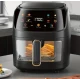 UB Friteuza fara ulei Air Fryer tip cuptor electric displat digital functie de coacere 8L