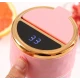Blender portabil electric pentru smoothie 8 lame recipient tip cana cu capac si maner