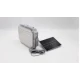 Proiector LED solar patrat cu panou fotovoltaic Extern GRI