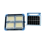  Lampa solara portabila camping si pescuit 288 LED 100W multiple moduri de Lumina functie Power Bank