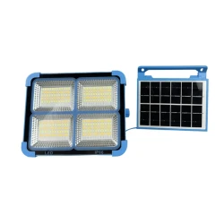  Lampa solara portabila camping si pescuit 288 LED 100W multiple moduri de Lumina functie Power Bank