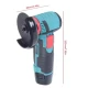 Mini polizor unghiular 20cm de 12V putere 750W cu 19500 rpm 2 Discuri 76 mm 2 Acumulatori