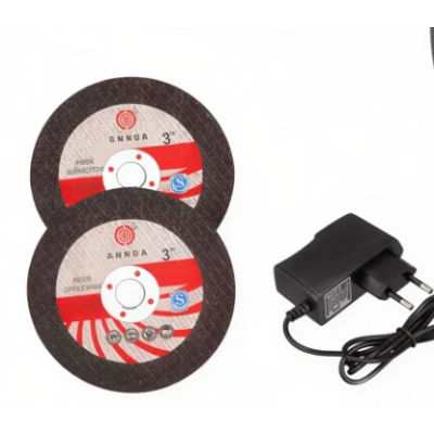 Mini polizor unghiular 20cm de 12V putere 750W cu 19500 rpm 2 Discuri 76 mm 2 Acumulatori